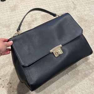 Large black handbag